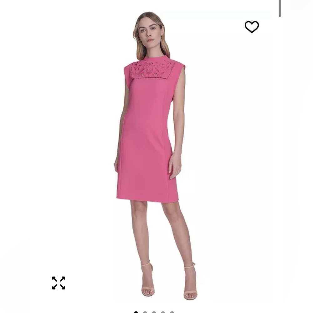 Vince Camuto Hot Pink dress size 10p NWT